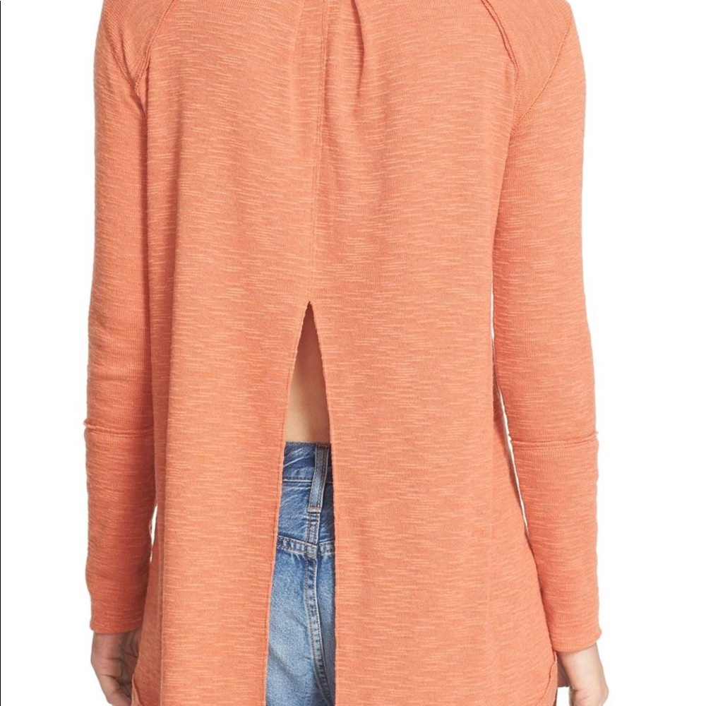 Free People Slit Back Turtleneck Medium - Picture 4 of 4